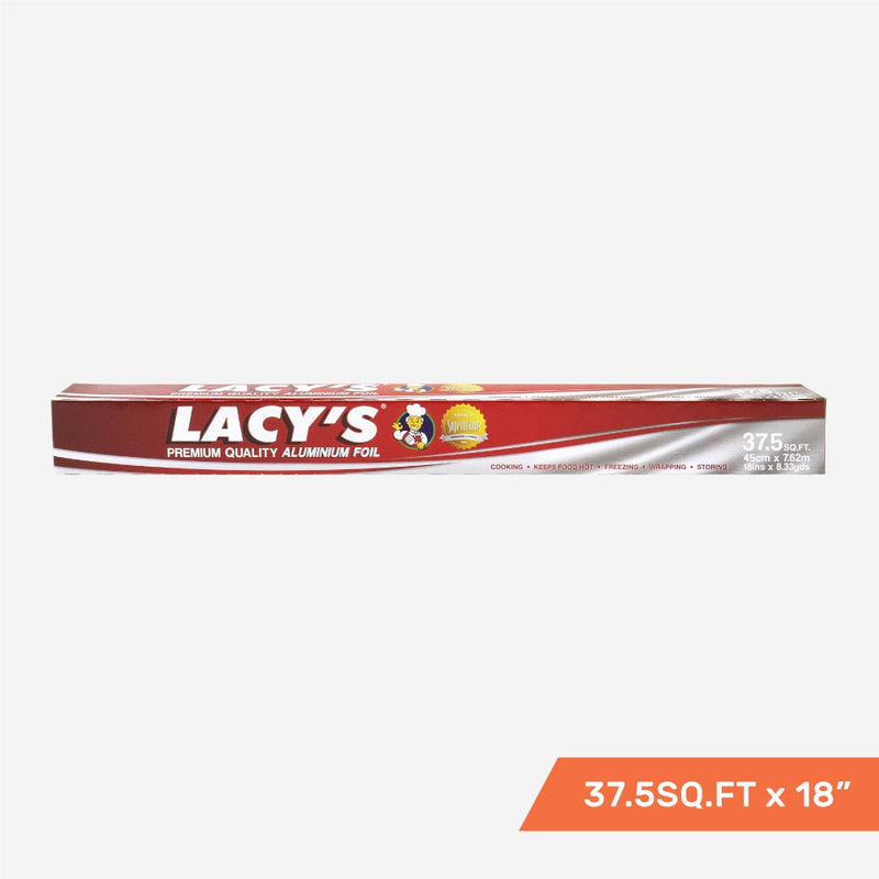 Lacy's Premium Heavy Duty Aluminium Foil 18", 37.5sqft