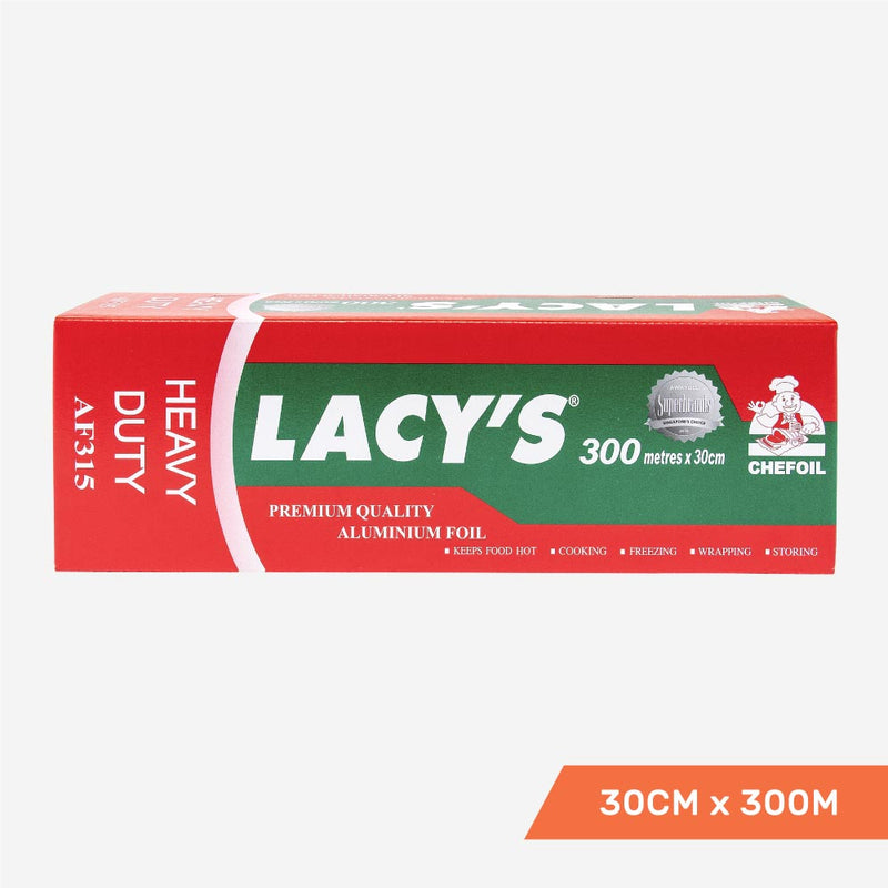 Lacy's Premium Heavy Duty Aluminium Foil 30cm x 300m