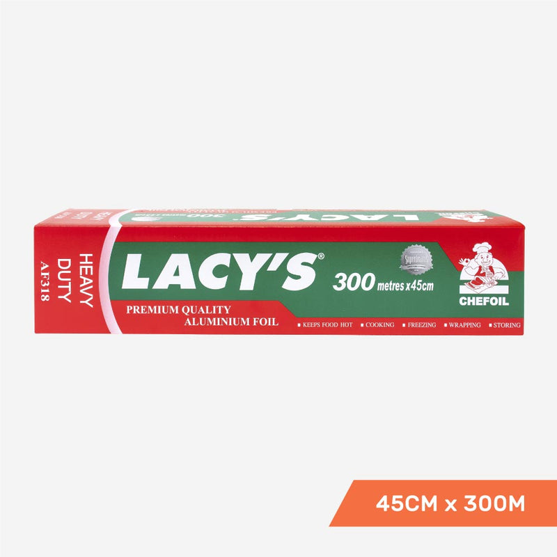 Lacy's Premium Heavy Duty Aluminium Foil 45cm x 300m