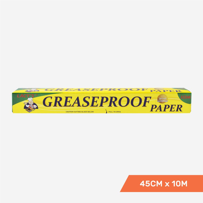 Lacy's Greaseproof Paper, 45cm x 10m